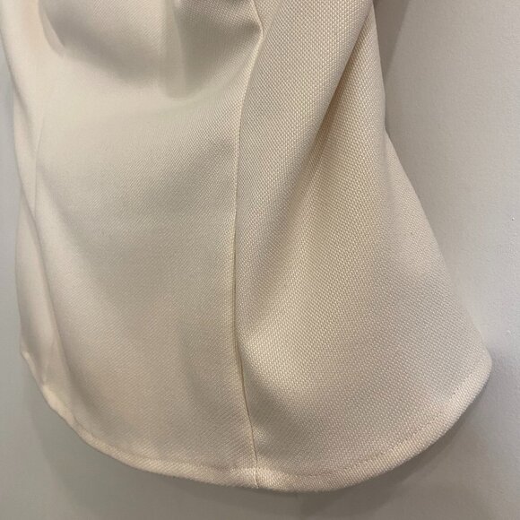 Reformation Melanie Top in Ivory/Black, Like New - Picture 8 of 10